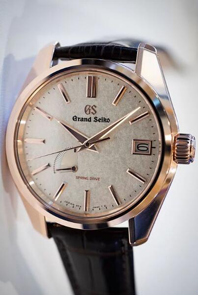 Grand Seiko Spring Drive Gold US SBGA384 Replica Watch